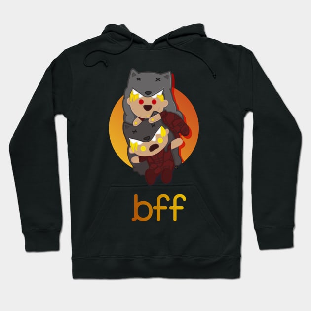 Best Friends Forever Hoodie by am2c